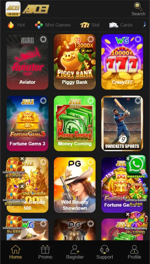 Aj03 Game Overview