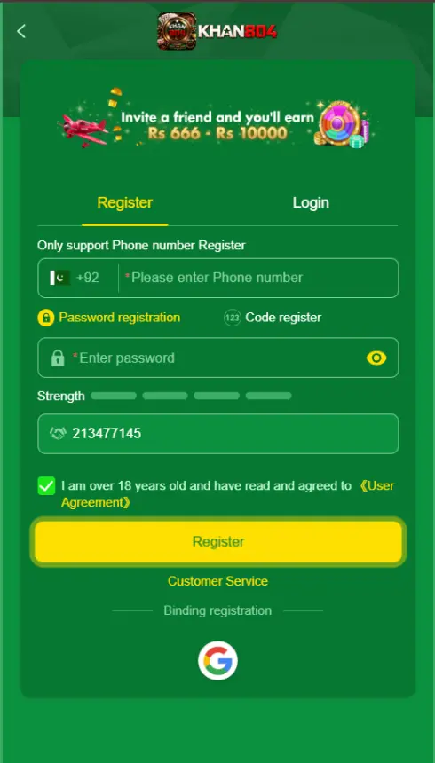 Khan804 Game Login